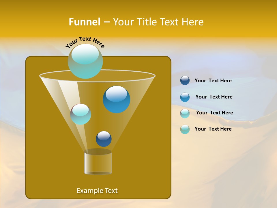 Ukrainian Flag PowerPoint Template