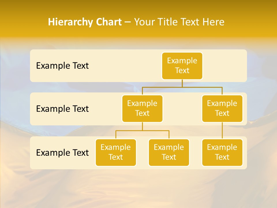 Ukrainian Flag PowerPoint Template