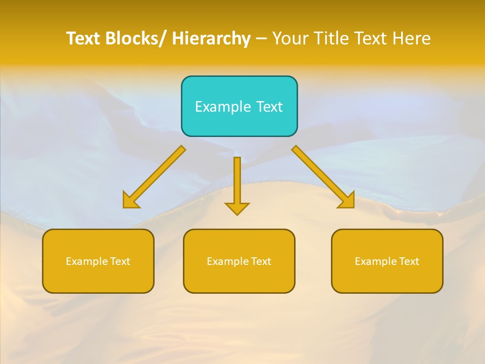 Ukrainian Flag PowerPoint Template