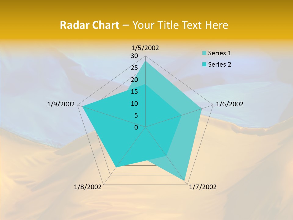Ukrainian Flag PowerPoint Template