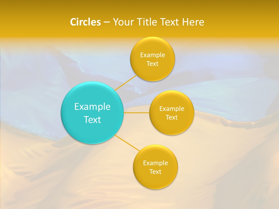Ukrainian Flag PowerPoint Template