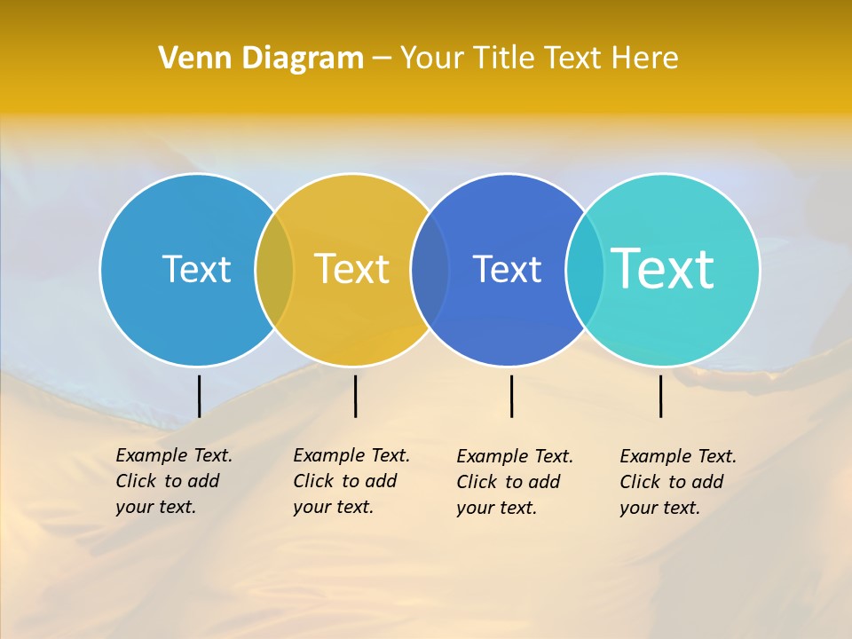 Ukrainian Flag PowerPoint Template