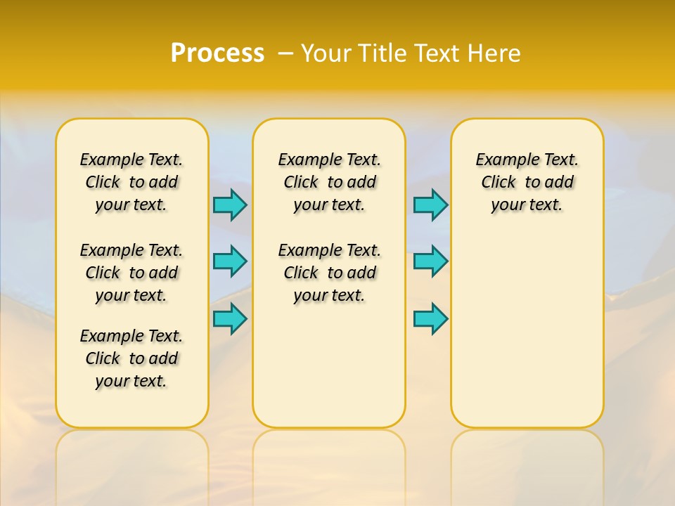 Ukrainian Flag PowerPoint Template