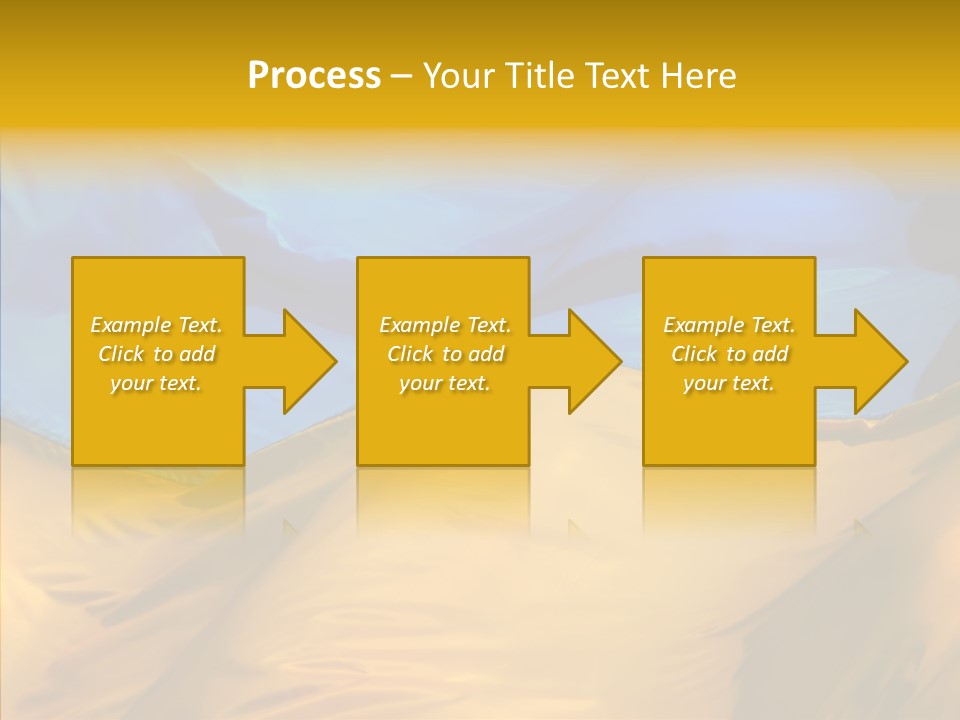 Ukrainian Flag PowerPoint Template