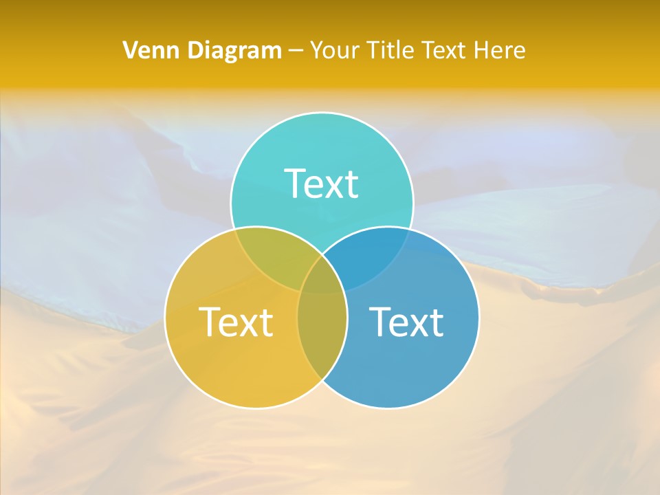 Ukrainian Flag PowerPoint Template