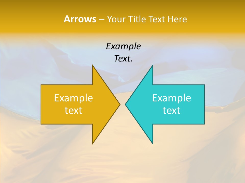 Ukrainian Flag PowerPoint Template
