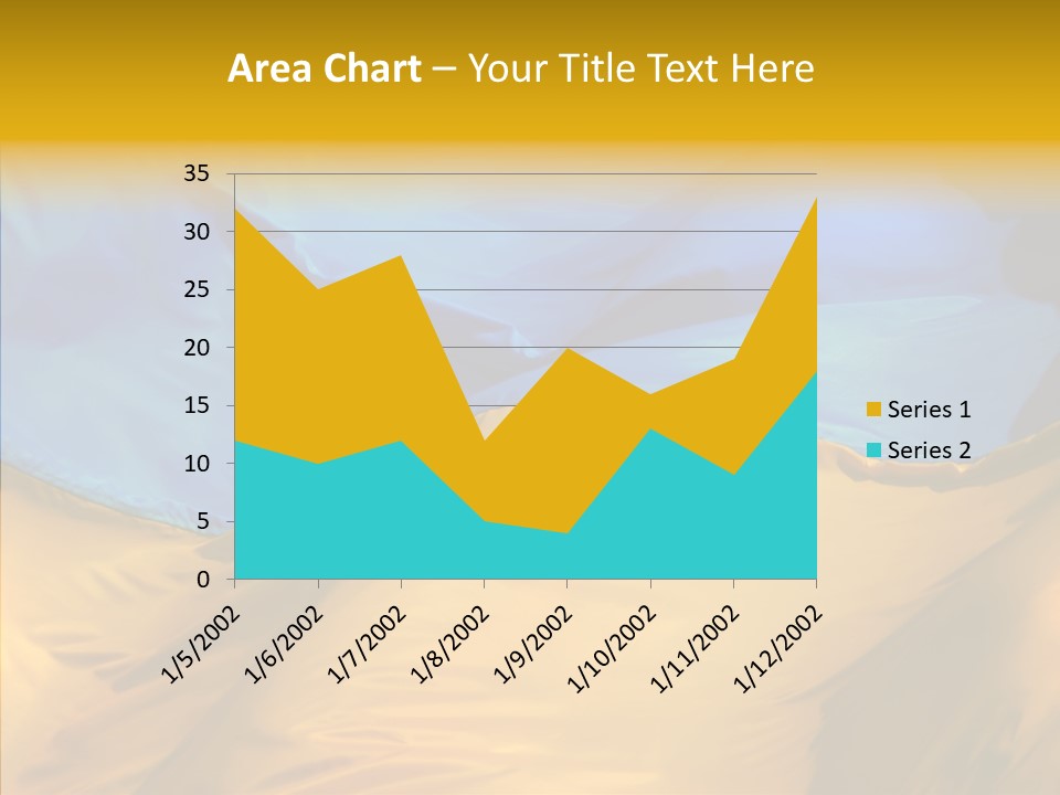 Ukrainian Flag PowerPoint Template