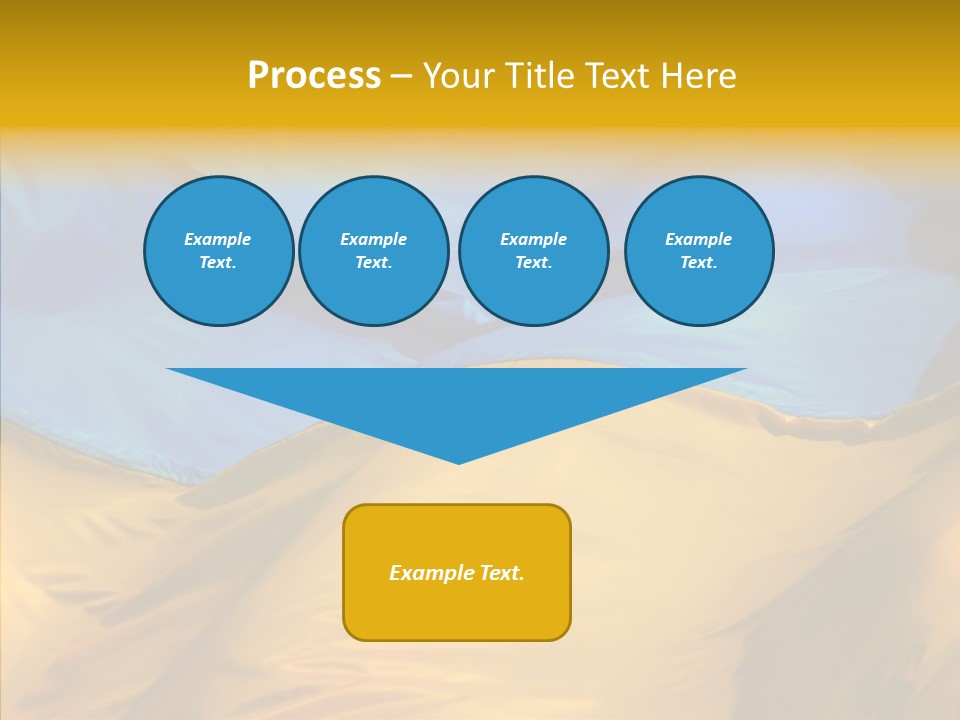 Ukrainian Flag PowerPoint Template