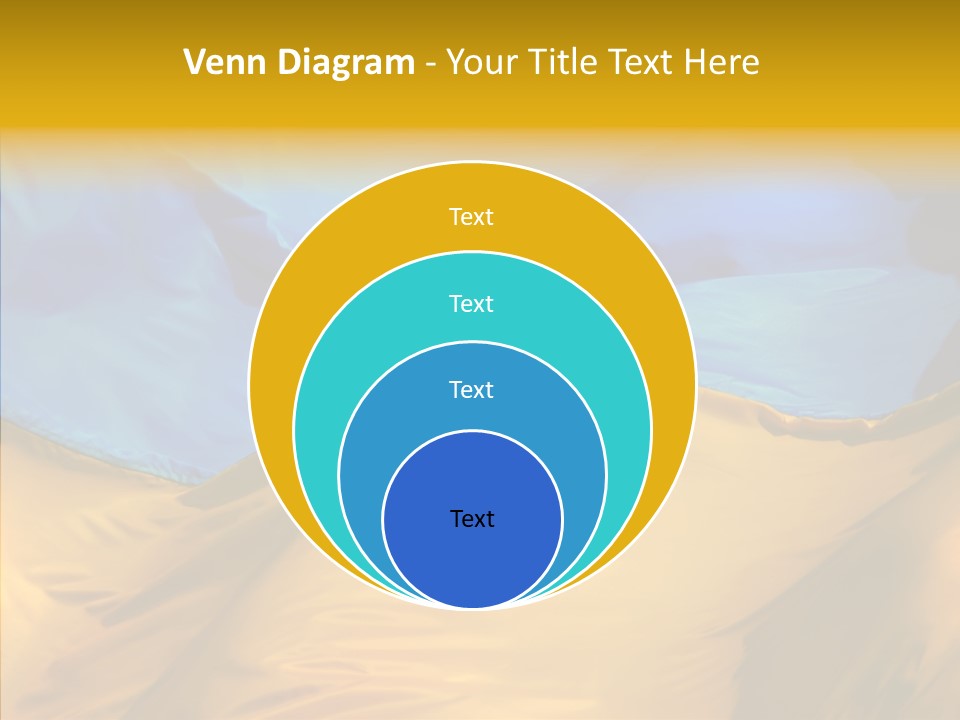 Ukrainian Flag PowerPoint Template