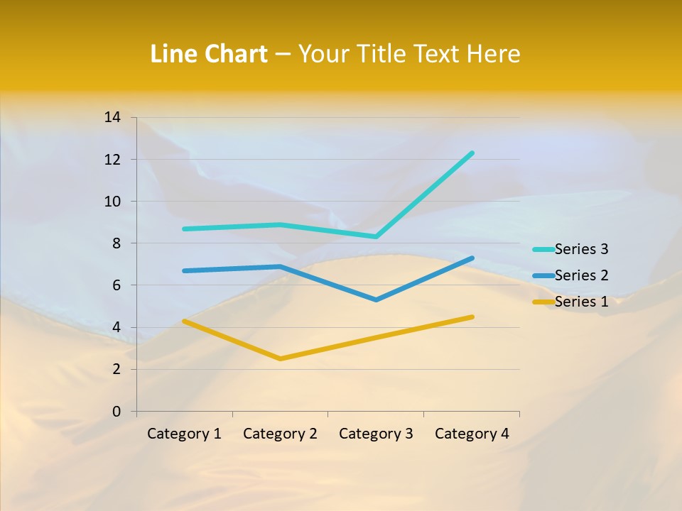 Ukrainian Flag PowerPoint Template