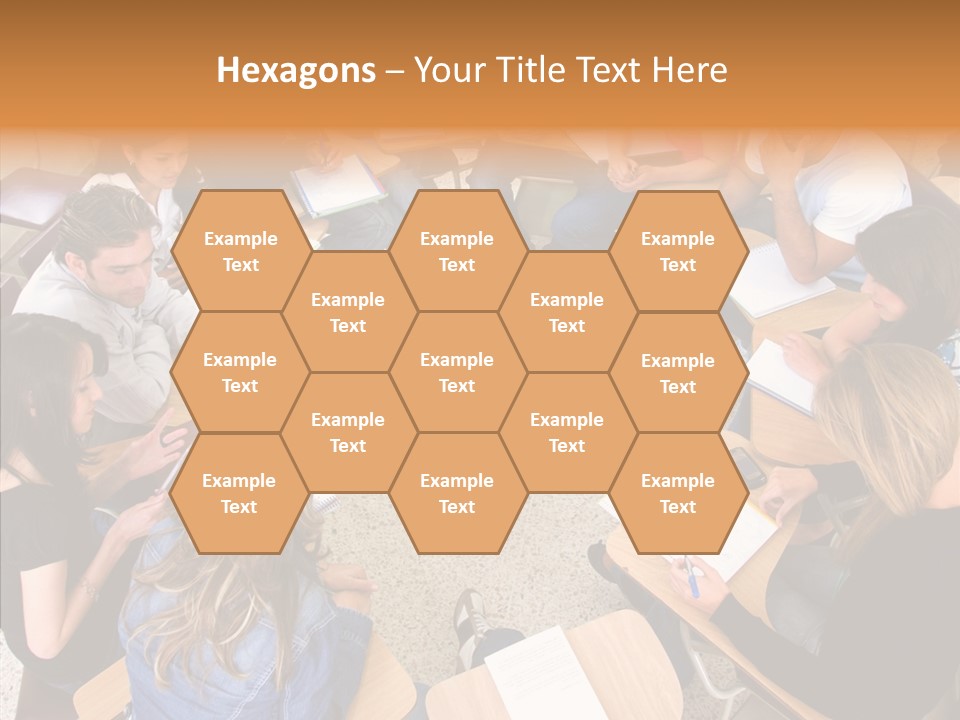 Adult Men Smile PowerPoint Template