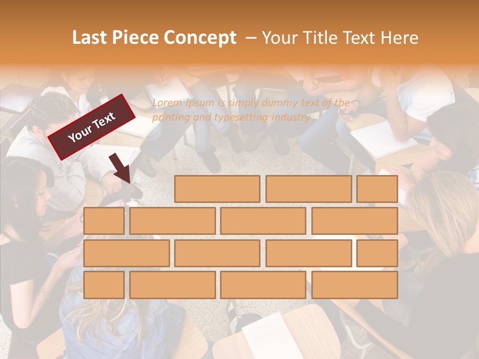 Adult Men Smile PowerPoint Template