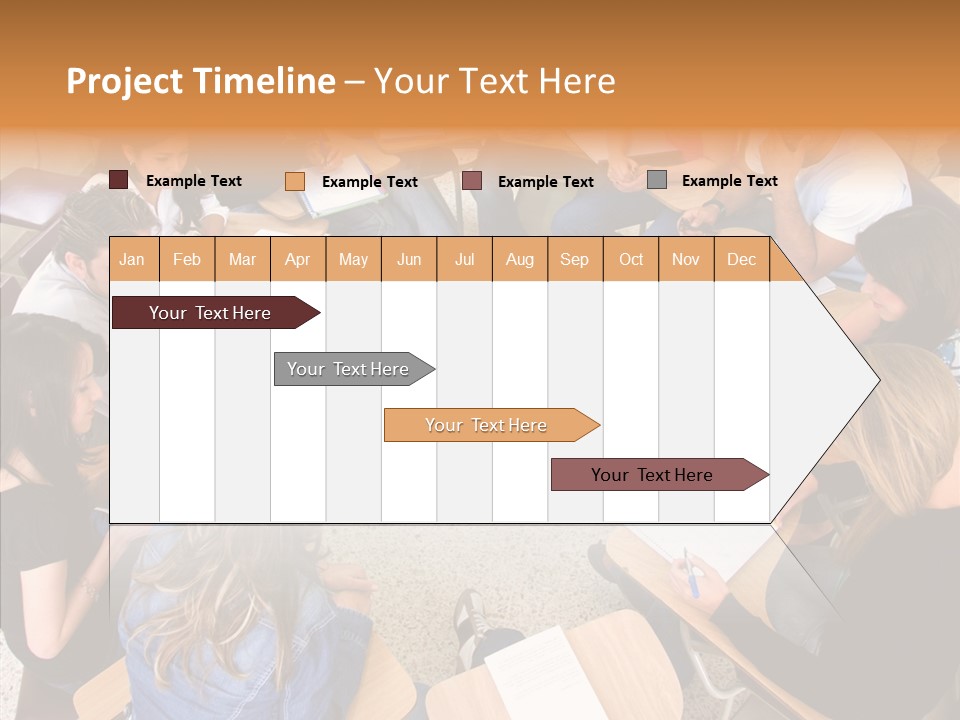 Adult Men Smile PowerPoint Template