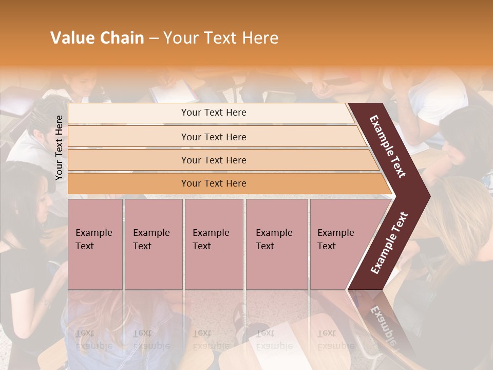 Adult Men Smile PowerPoint Template