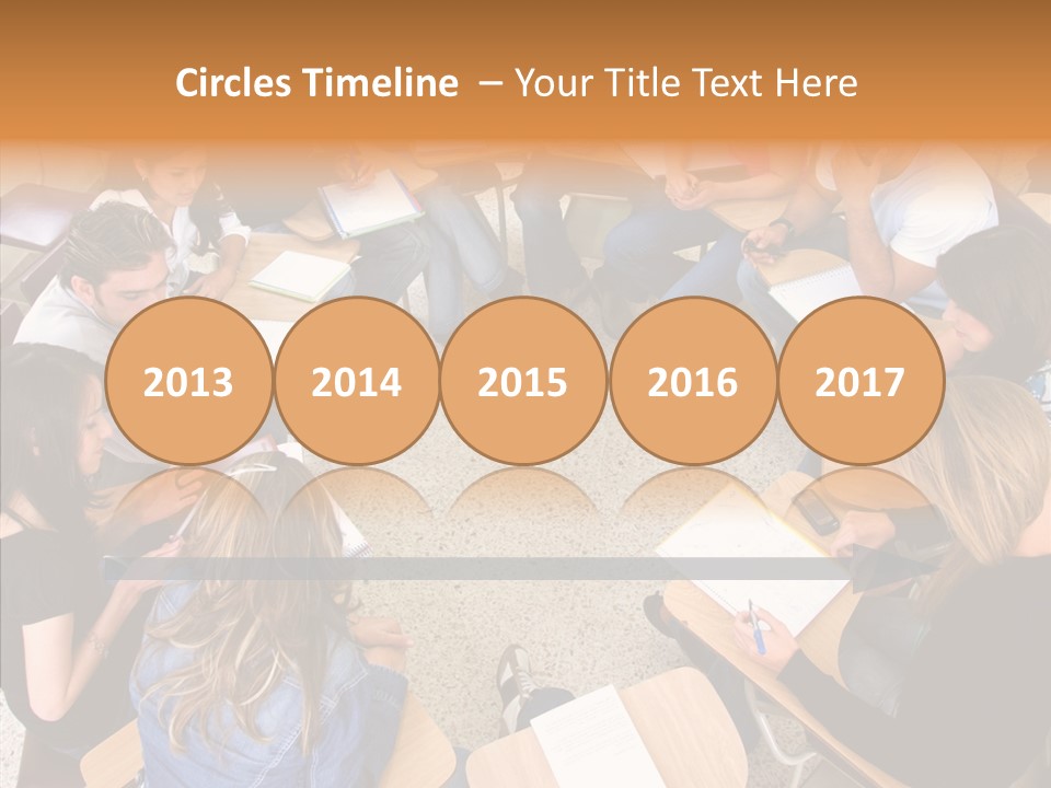 Adult Men Smile PowerPoint Template