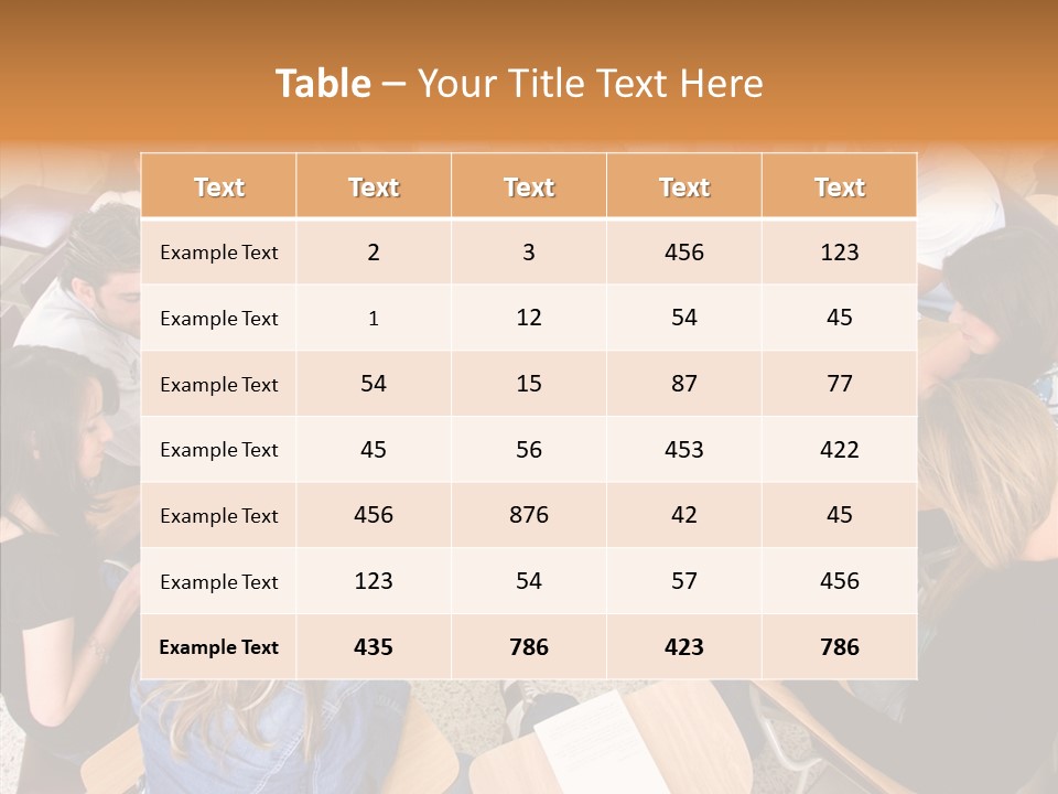 Adult Men Smile PowerPoint Template