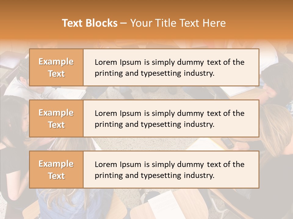Adult Men Smile PowerPoint Template