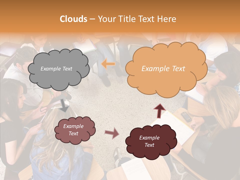 Adult Men Smile PowerPoint Template