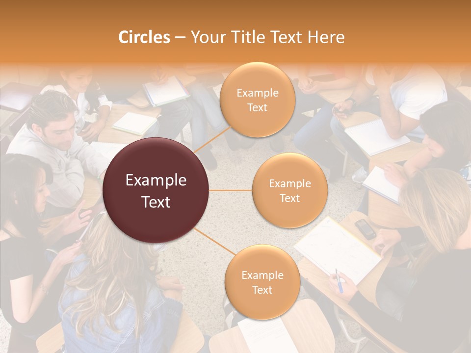 Adult Men Smile PowerPoint Template