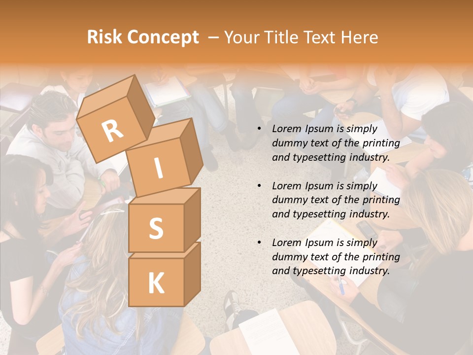 Adult Men Smile PowerPoint Template