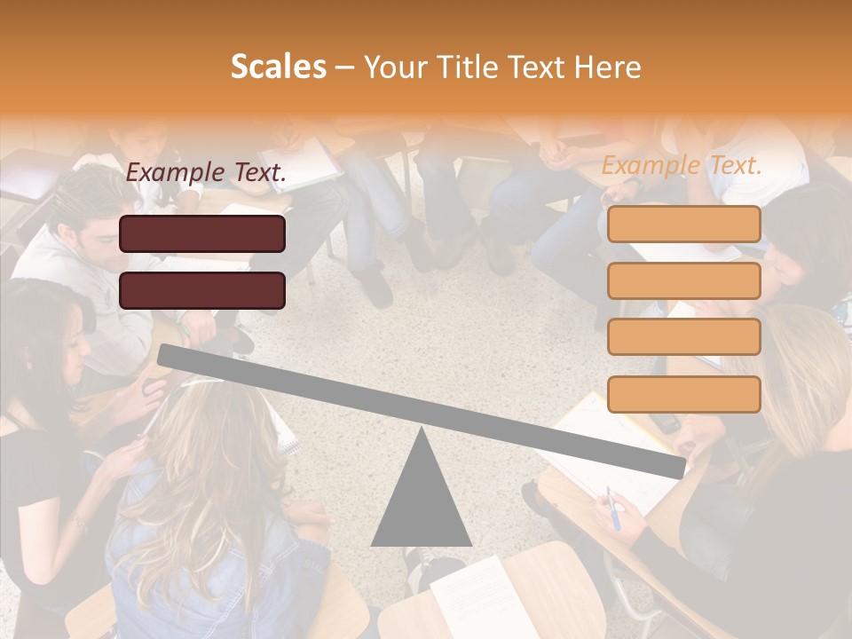 Adult Men Smile PowerPoint Template