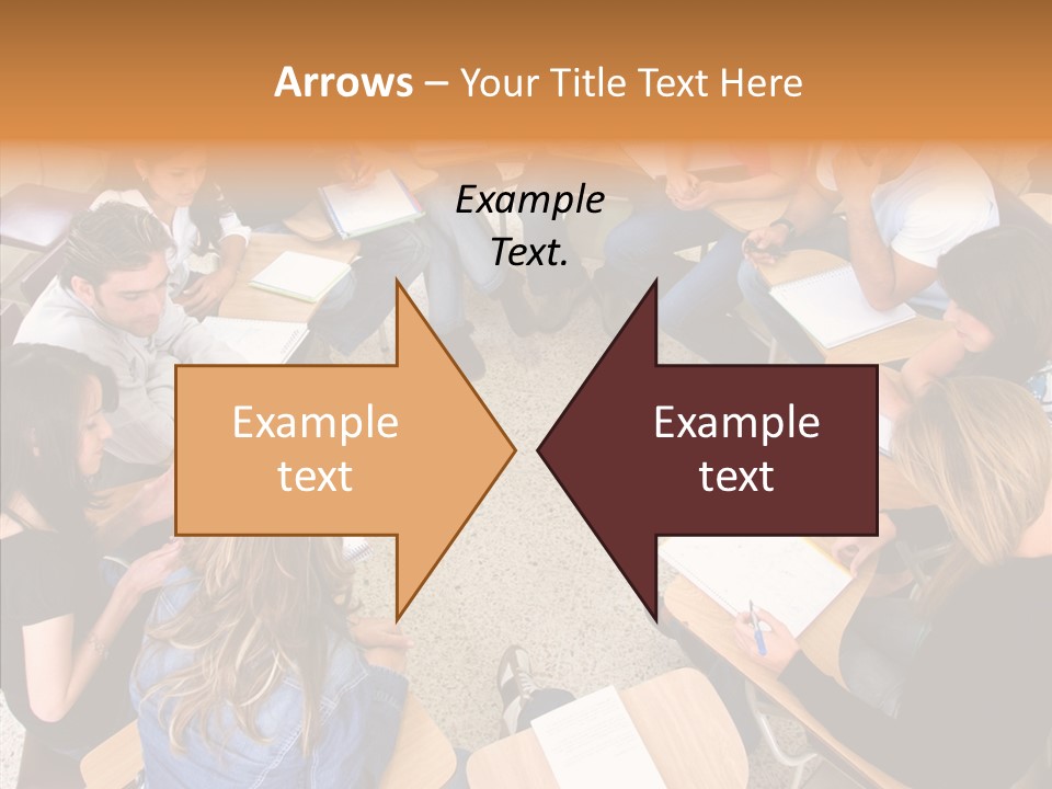 Adult Men Smile PowerPoint Template