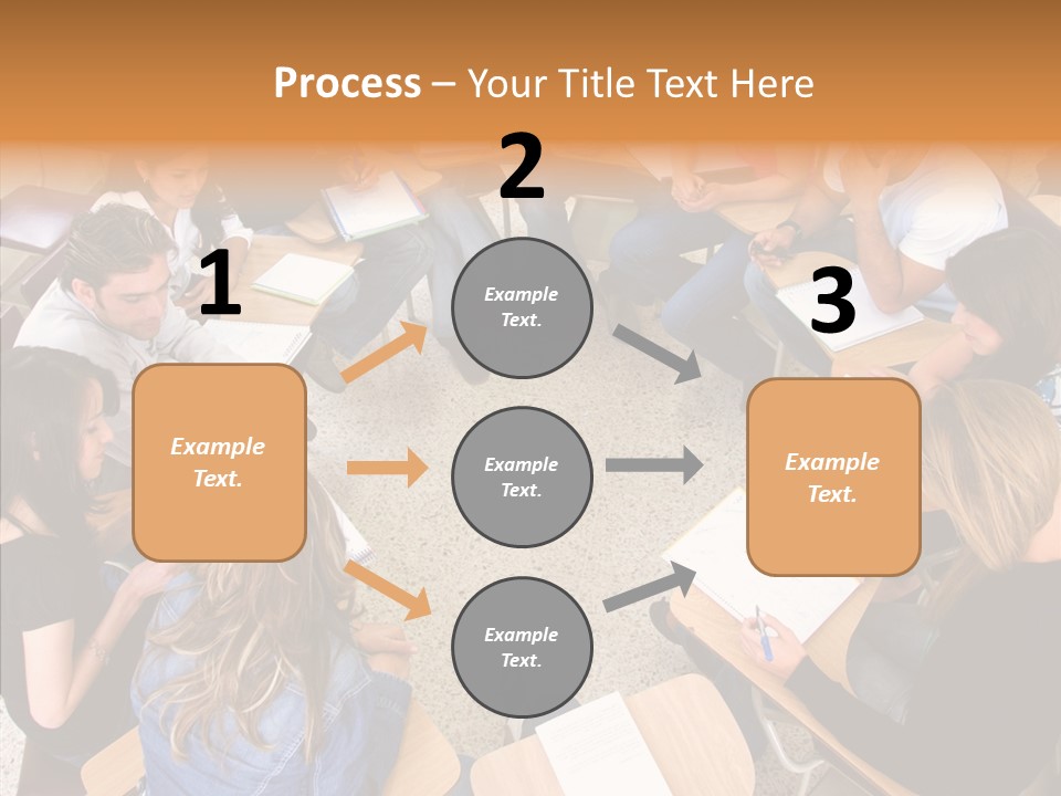 Adult Men Smile PowerPoint Template