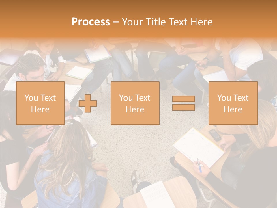 Adult Men Smile PowerPoint Template