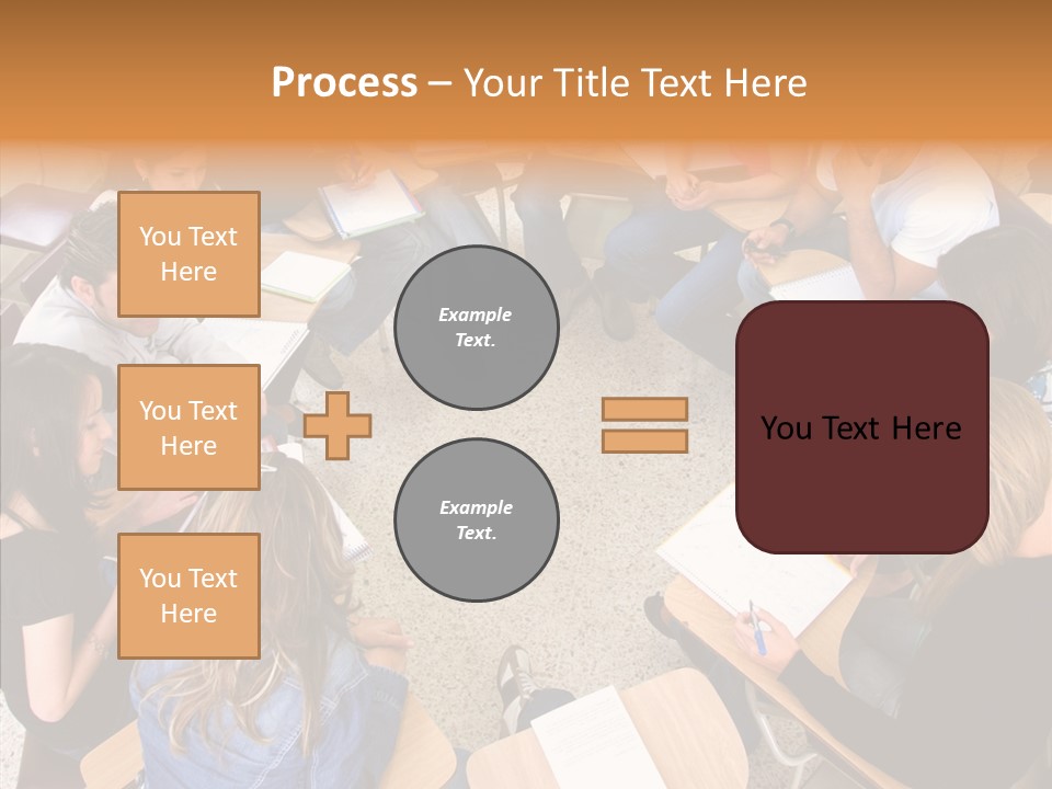 Adult Men Smile PowerPoint Template