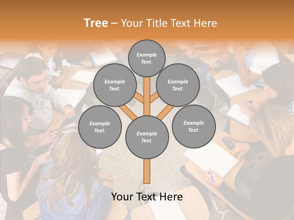 Adult Men Smile PowerPoint Template