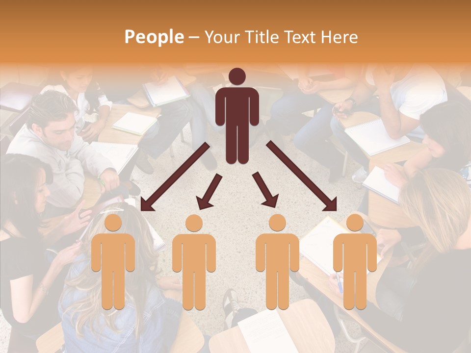 Adult Men Smile PowerPoint Template