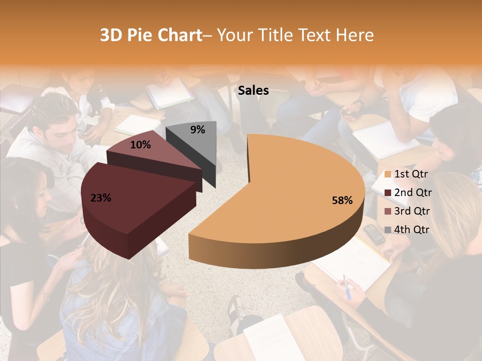 Adult Men Smile PowerPoint Template