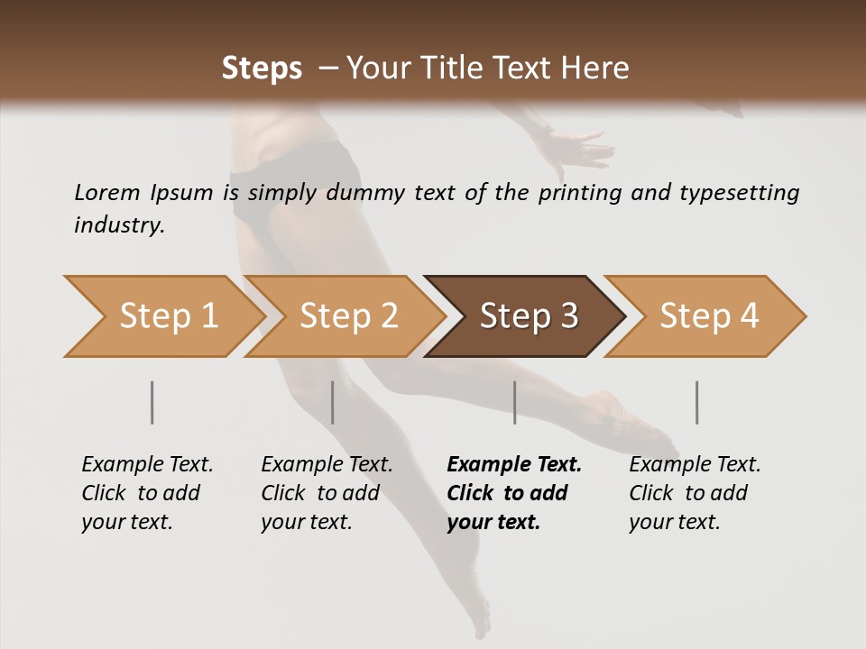 Model Hop Fashion PowerPoint Template