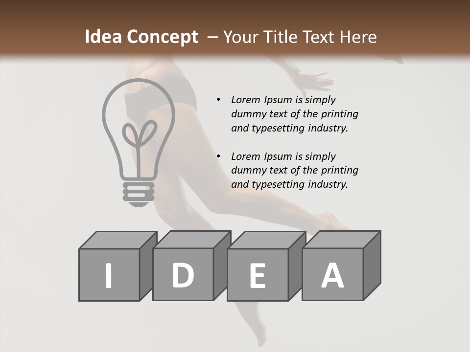 Model Hop Fashion PowerPoint Template