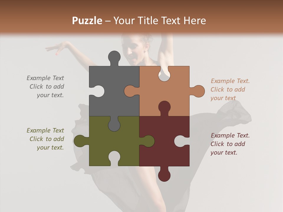 Sport Fashion Exercise PowerPoint Template