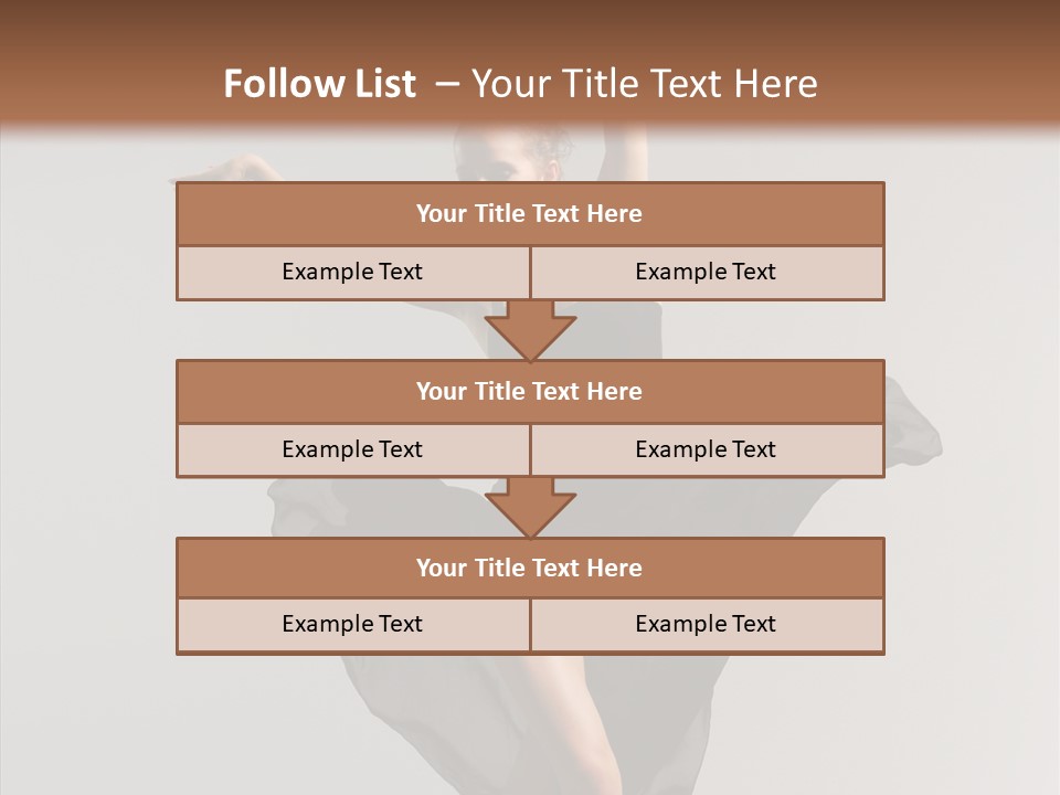 Sport Fashion Exercise PowerPoint Template