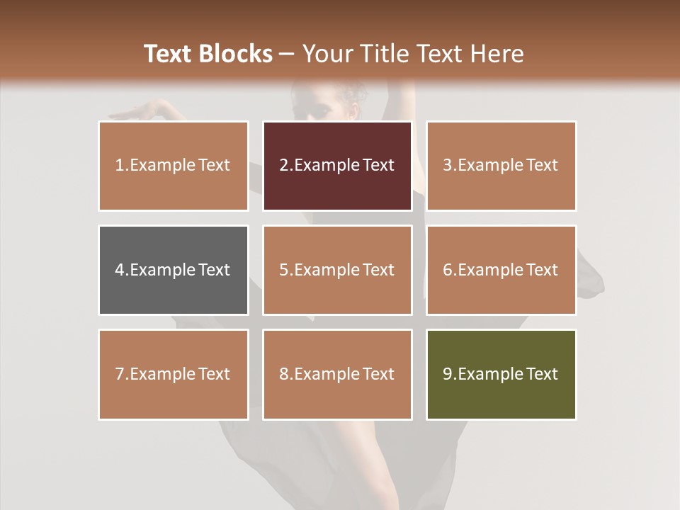 Sport Fashion Exercise PowerPoint Template