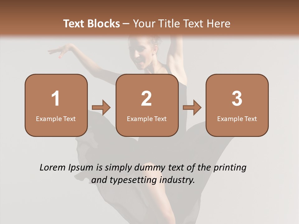 Sport Fashion Exercise PowerPoint Template