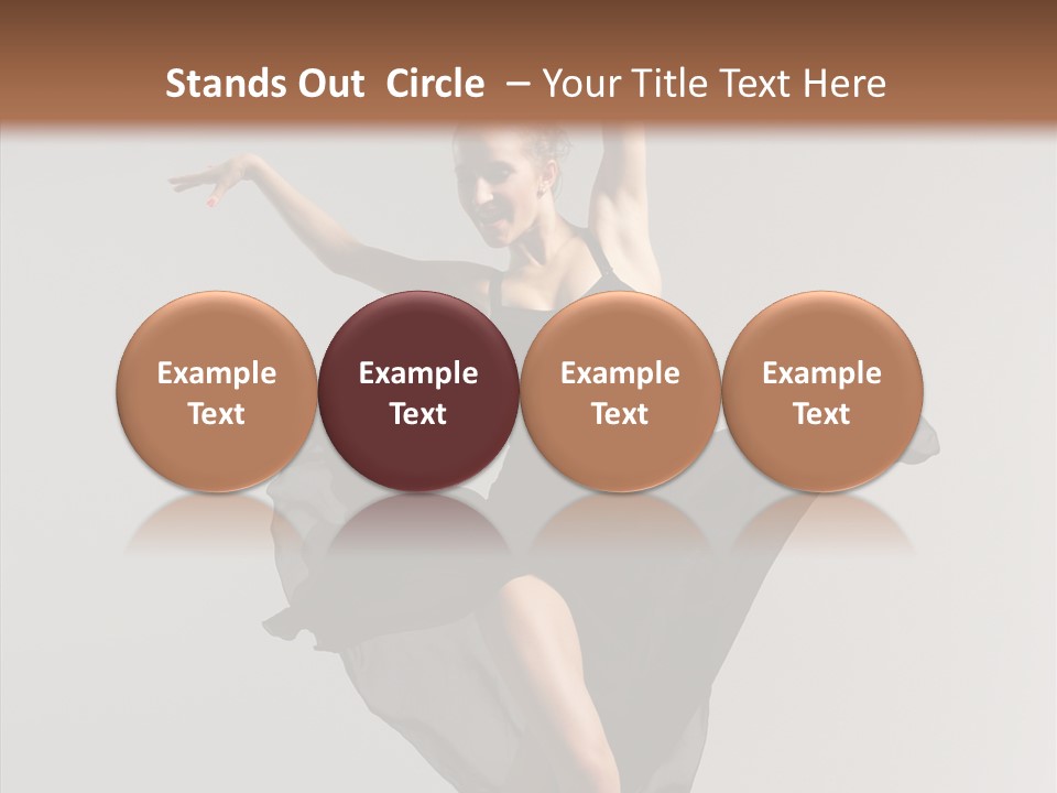 Sport Fashion Exercise PowerPoint Template