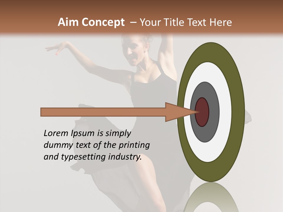 Sport Fashion Exercise PowerPoint Template
