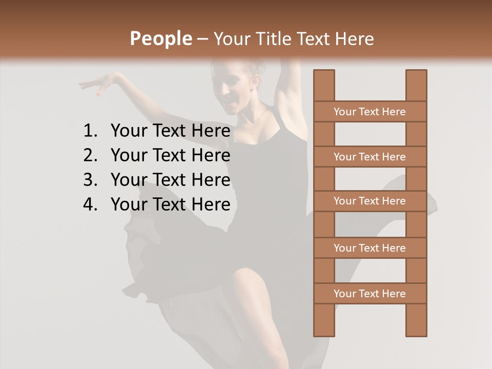 Sport Fashion Exercise PowerPoint Template