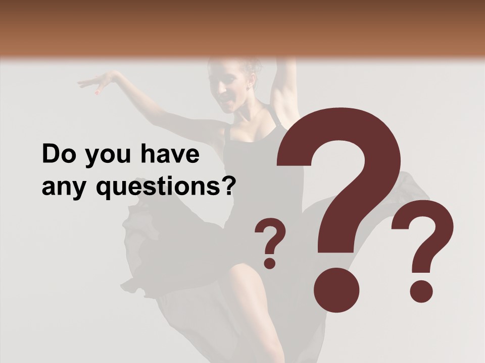 Sport Fashion Exercise PowerPoint Template