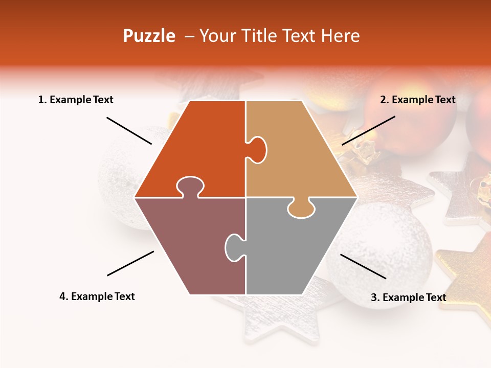 Reflection Art Xmas PowerPoint Template