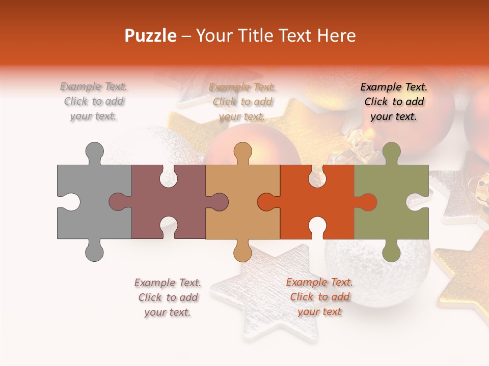 Reflection Art Xmas PowerPoint Template