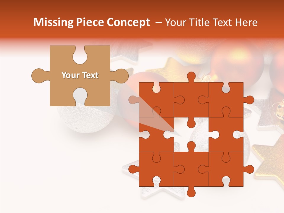 Reflection Art Xmas PowerPoint Template