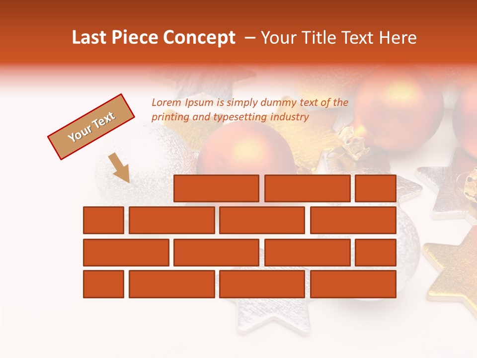 Reflection Art Xmas PowerPoint Template