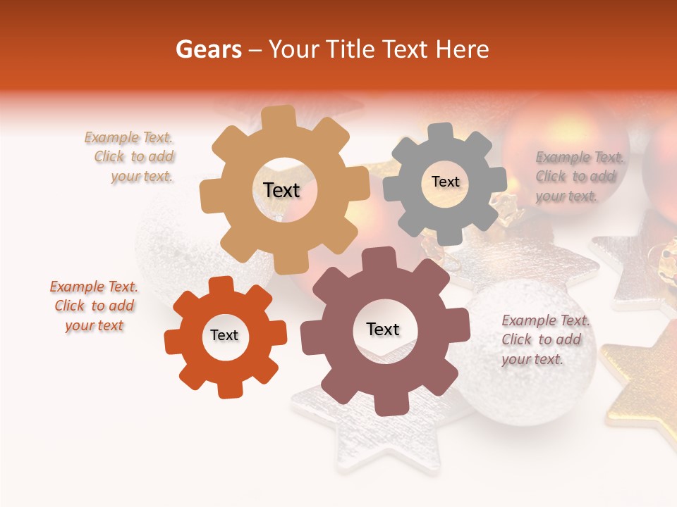 Reflection Art Xmas PowerPoint Template