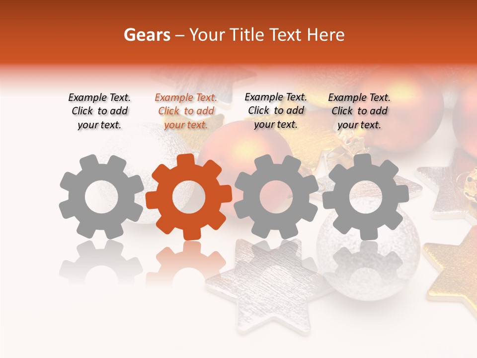 Reflection Art Xmas PowerPoint Template