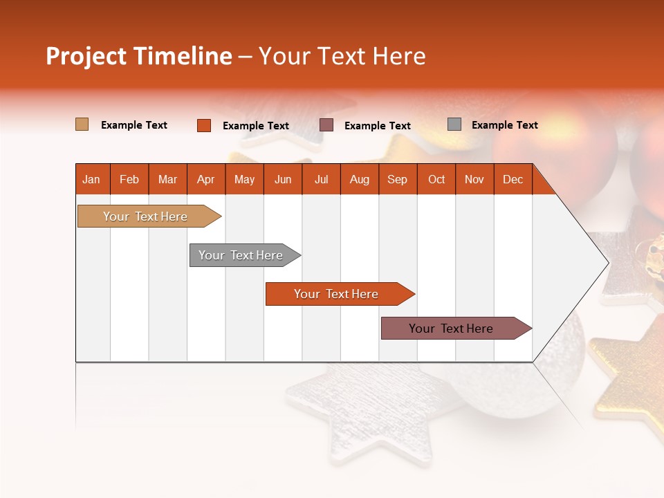 Reflection Art Xmas PowerPoint Template
