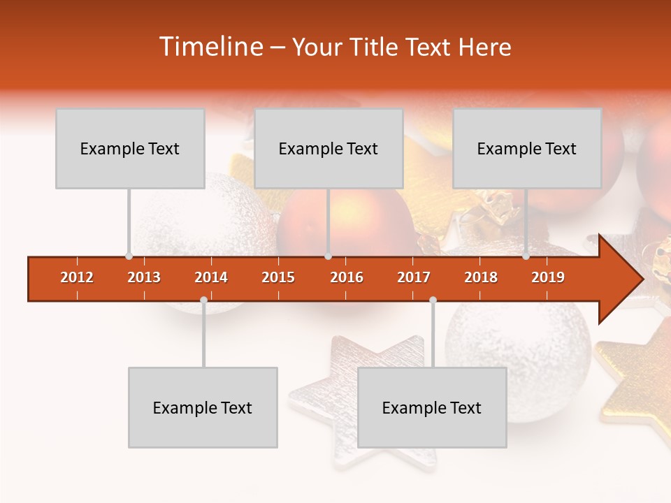 Reflection Art Xmas PowerPoint Template